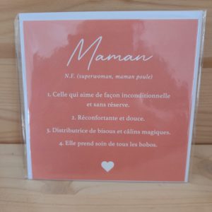 carte maman
