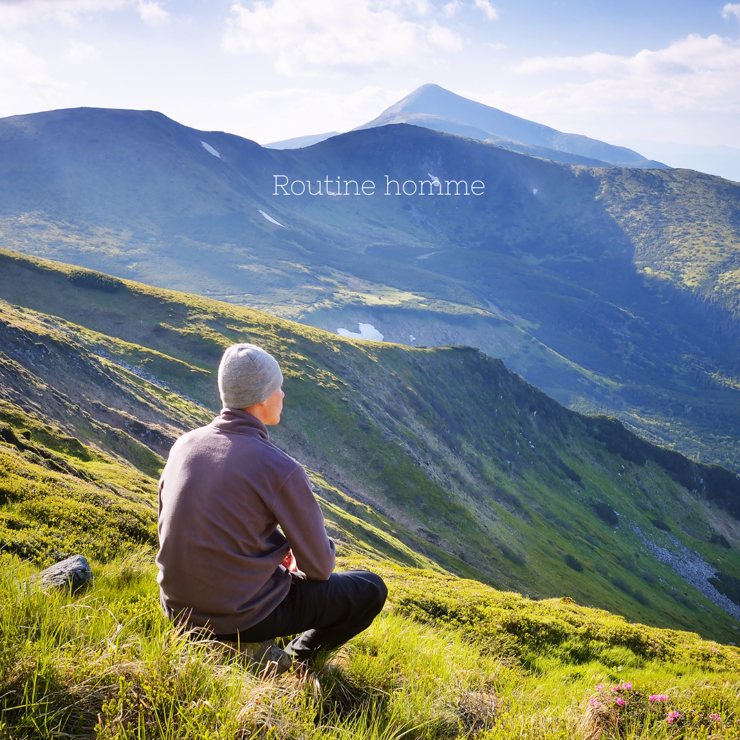 routine de soin pour les hommes